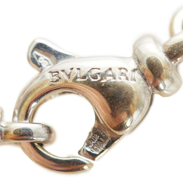 ブルガリ シルバー ホワイトゴールド ビー ゼロワン ネックレス レディース BVLGARI 【中古】