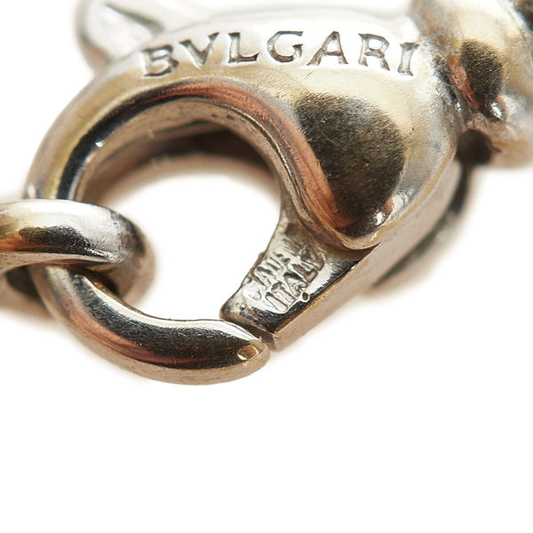 ブルガリ シルバー ホワイトゴールド ビー ゼロワン ネックレス レディース BVLGARI 【中古】