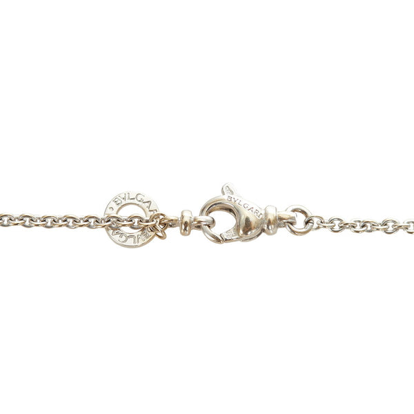 ブルガリ シルバー ホワイトゴールド ビー ゼロワン ネックレス レディース BVLGARI 【中古】
