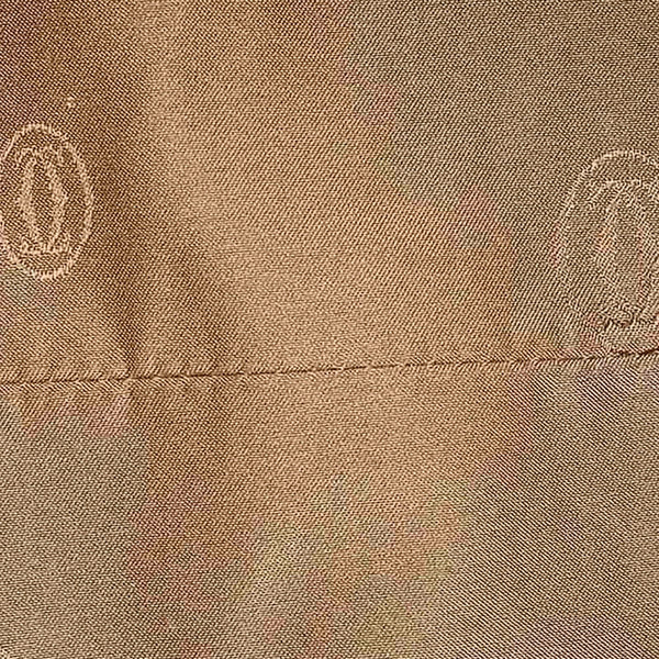 カルティエ マルチェロ ブラック レザー ハンドバッグ レディース CARTIER 【中古】