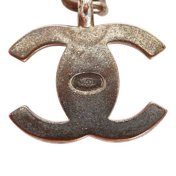 シャネル ココマーク シルバー メタル キーホルダー レディース CHANEL 【中古】