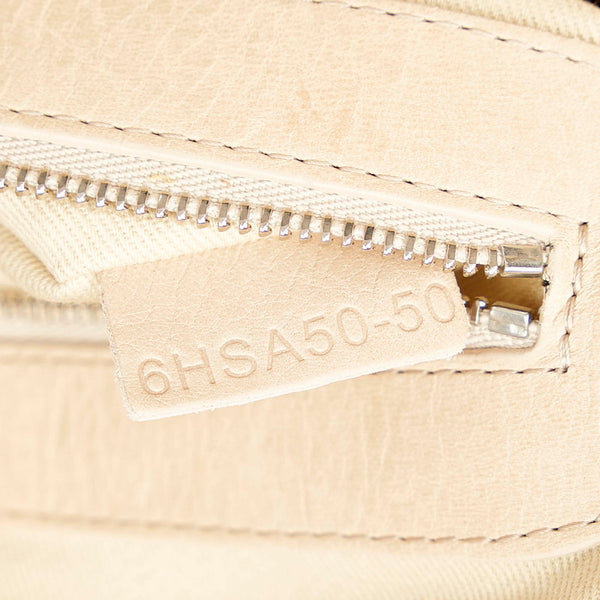 クロエ シルベラード　 ライトベージュ レザー ショルダーバッグ レディース Chloe 【中古】