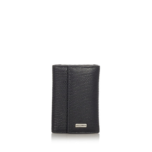 ドルチェアンドガッバーナ ６連 BP0874 A3A73 8B956 ブラック レザー キーケース メンズ DOLCE&GABBANA 【中古】