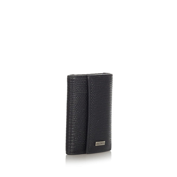 ドルチェアンドガッバーナ ６連 BP0874 A3A73 8B956 ブラック レザー キーケース メンズ DOLCE&GABBANA 【中古】