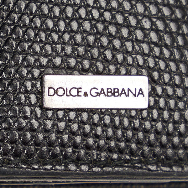 ドルチェアンドガッバーナ ６連 BP0874 A3A73 8B956 ブラック レザー キーケース メンズ DOLCE&GABBANA 【中古】