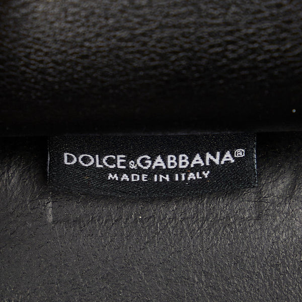 ドルチェアンドガッバーナ ６連 BP0874 A3A73 8B956 ブラック レザー キーケース メンズ DOLCE&GABBANA 【中古】