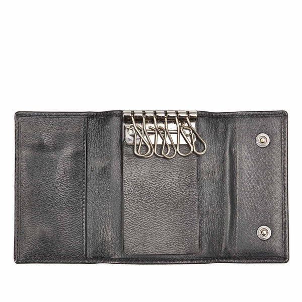 ドルチェアンドガッバーナ ６連 BP0874 A3A73 8B956 ブラック レザー キーケース メンズ DOLCE&GABBANA 【中古】