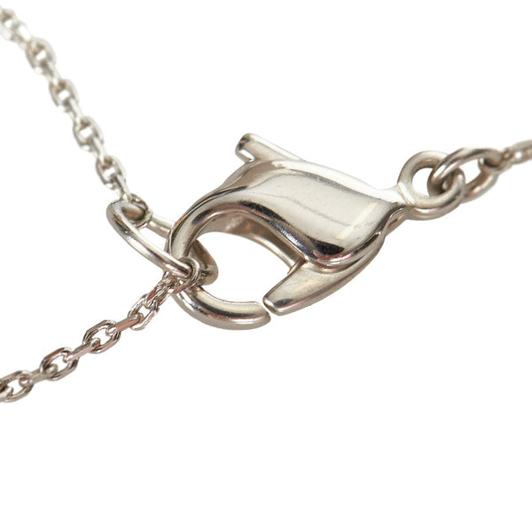 クリスチャンディオール シルバー メタル ラインストーン スター ネックレス レディース Christian Dior 【中古】