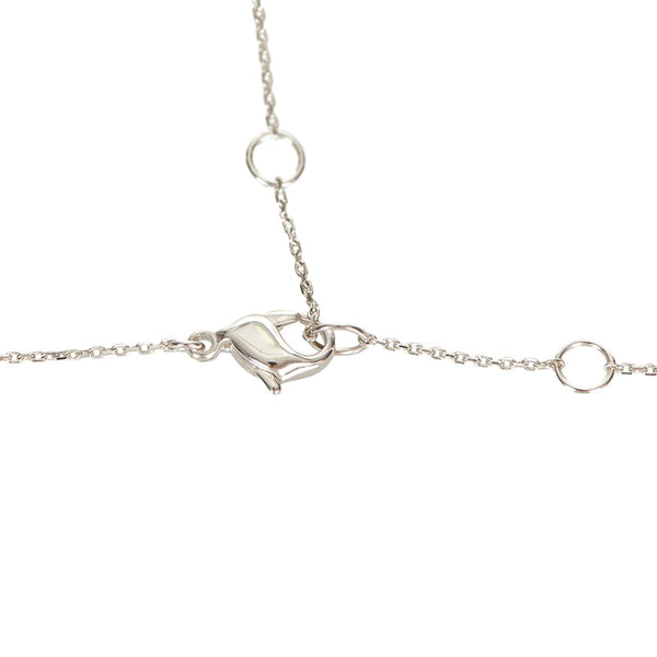 クリスチャンディオール シルバー メタル ラインストーン スター ネックレス レディース Christian Dior 【中古】