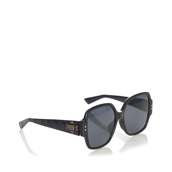 ディオール サングラス ブラック プラスチック レディース Dior 【中古】