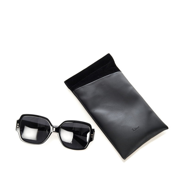 ディオール サングラス ブラック プラスチック レディース Dior 【中古】