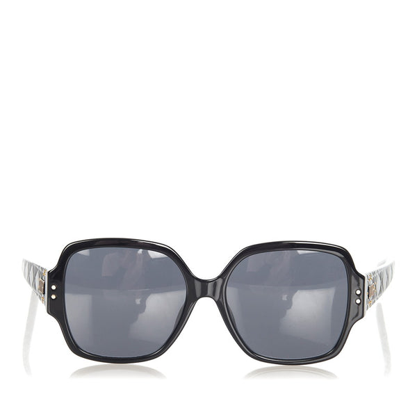 ディオール サングラス ブラック プラスチック レディース Dior 【中古】