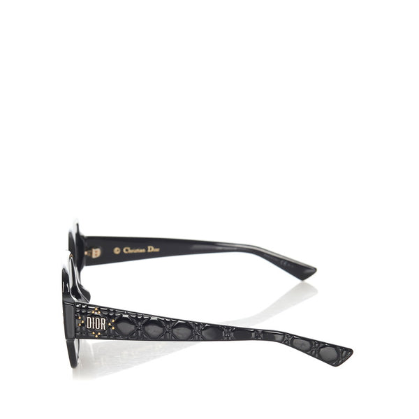 ディオール サングラス ブラック プラスチック レディース Dior 【中古】