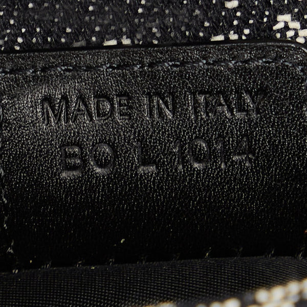 クリスチャンディオール トロッター BO L 1014 ネイビー キャンバス ショルダーバッグ レディース Christian Dior 【中古】