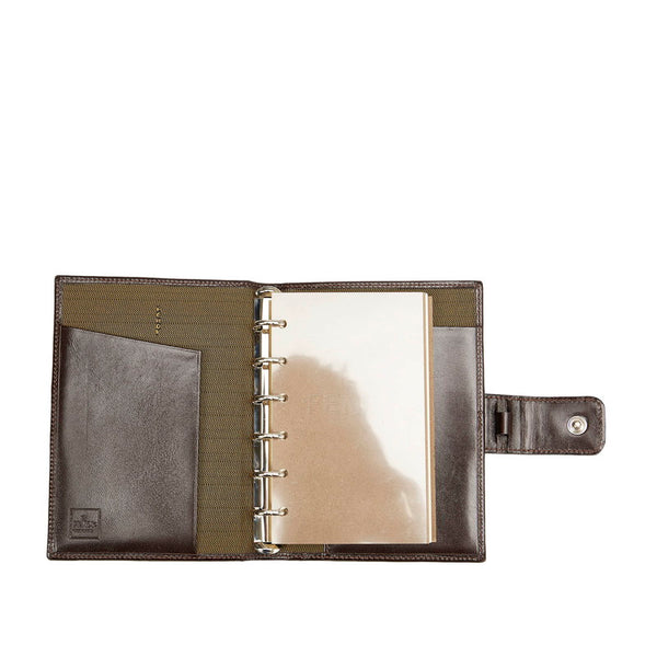 フェンディ ズッカ 2289 30153 ブラウン ベージュ キャンバス レザー 手帳カバー レディース FENDI 【中古】