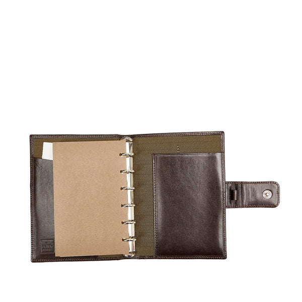 フェンディ ズッカ 2289 30153 ブラウン ベージュ キャンバス レザー 手帳カバー レディース FENDI 【中古】