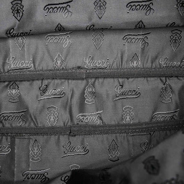 グッチ グッチシマ 201480 ブラック レザー ビジネスバッグ メンズ GUCCI 【中古】