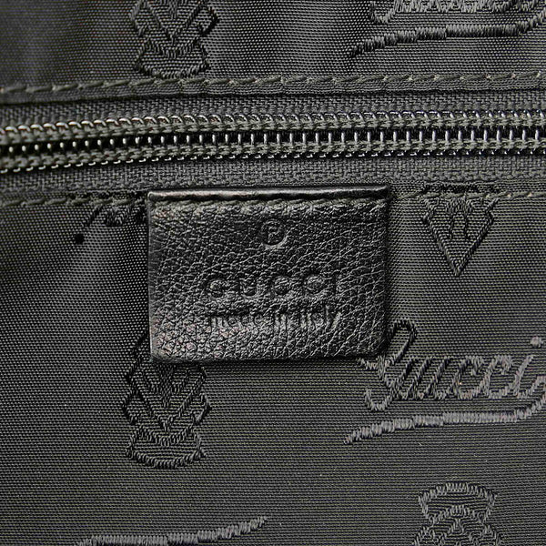 グッチ グッチシマ 201480 ブラック レザー ビジネスバッグ メンズ GUCCI 【中古】