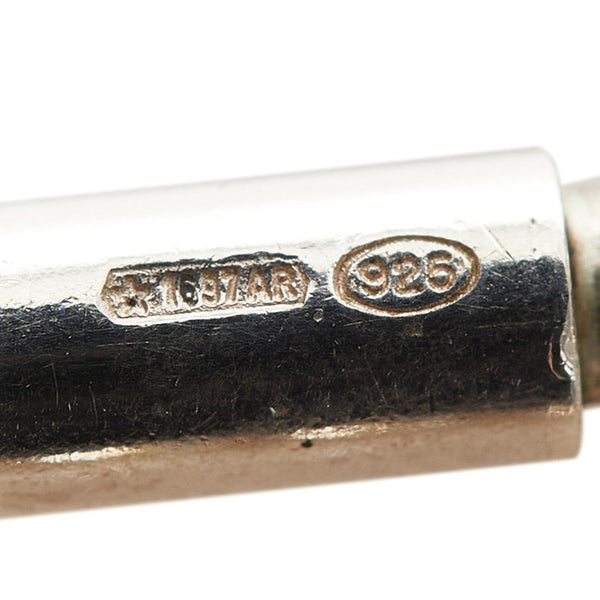 グッチ プレート キーホルダー SV925 シルバー レディース GUCCI 【中古】