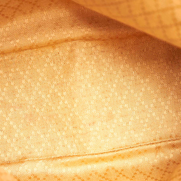 グッチ バンブー 000 1274 0290 レッド スウェード レザー ハンドバック ショルダーバッグ 2WAY レディース GUCCI 【中古】