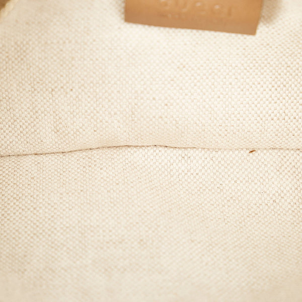 グッチ GGキャンバス 269878 ベージュ ブラウン キャンバス ハンドバッグ レディース GUCCI 【中古】