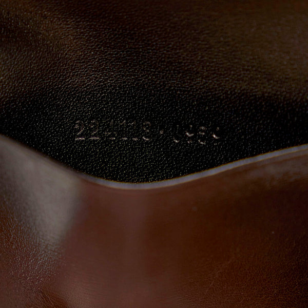 グッチ GGキャンバス キーケース 224118 チャコールグレー キャンバス レザー レディース GUCCI 【中古】