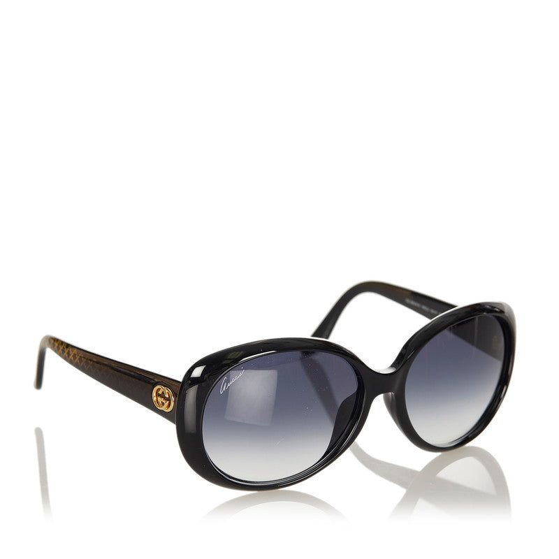 グッチ スーキー サングラス GG3594 K SW6Z JJ ブラック ゴールド プラスチック レディース GUCCI 【中古】