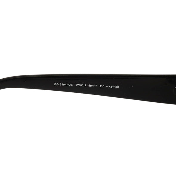 グッチ スーキー サングラス GG3594 K SW6Z JJ ブラック ゴールド プラスチック レディース GUCCI 【中古】