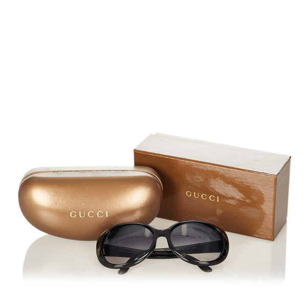 グッチ スーキー サングラス GG3594 K SW6Z JJ ブラック ゴールド プラスチック レディース GUCCI 【中古】
