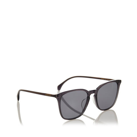 グッチ サングラス GG0547SK ブラック プラスチック レディース GUCCI 【中古】