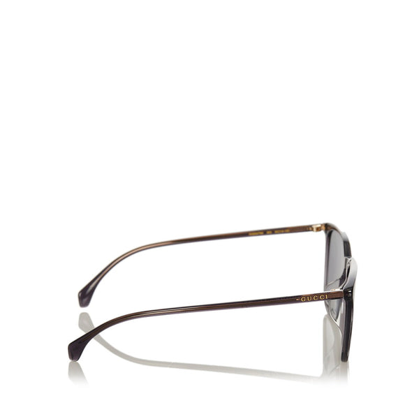 グッチ サングラス GG0547SK ブラック プラスチック レディース GUCCI 【中古】