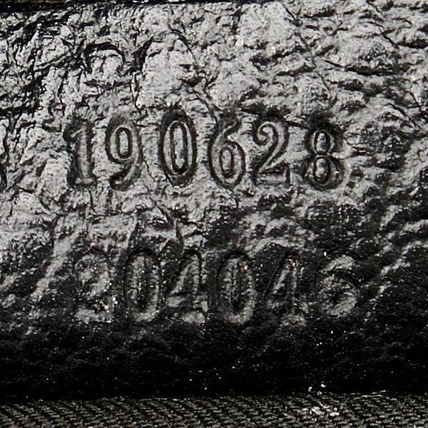グッチ ＧＧ 190628 ブラック ナイロン レザー ショルダーバッグ メンズ GUCCI 【中古】