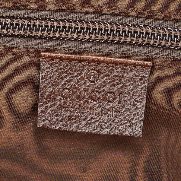 グッチ GGキャンバス シェリーライン 131231 ベージュ キャンバス トートバッグ レディース GUCCI 【中古】