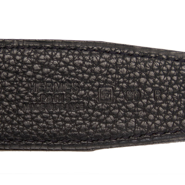 エルメス コンスタンス リバーシブル ボルドー ゴールド ブラック ボックスカーフ トゴ ベルト メンズ HERMES □F刻印 【中古】