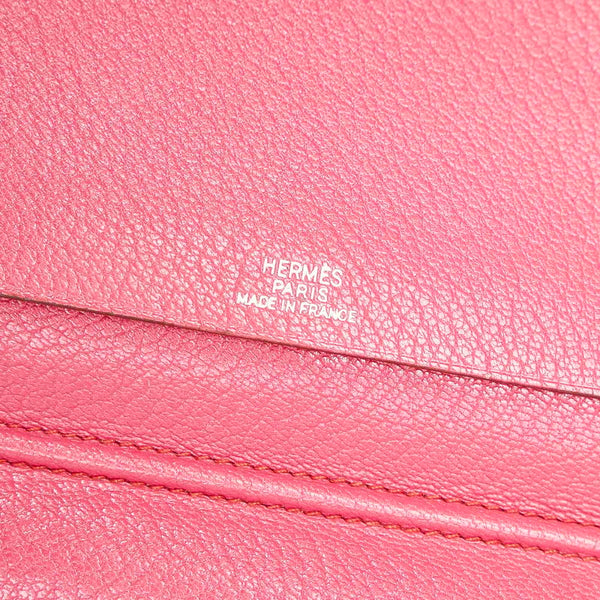 エルメス アジェンダGM 手帳カバー ローズピンク ヴォーエプソン レディース HERMES 【中古】