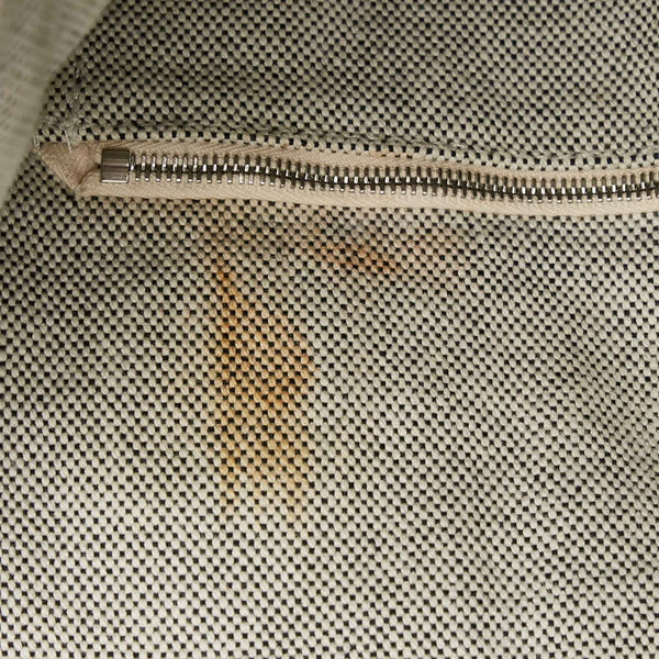 エルメス ニューフールトゥバサス グレー キャンバス 斜め掛け ショルダーバッグ メンズ HERMES 【中古】