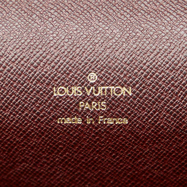 ルイ ヴィトン タイガ アンガラ M30776 ブラウン ゴールド 赤茶 レザー ビジネスバッグ メンズ LOUIS VUITTON 【中古】