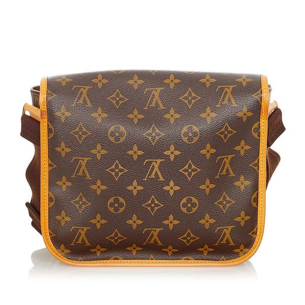 ルイ ヴィトン モノグラム メッセンジャーボスフォールPM M40106 ブラウン レザー PVC 斜め掛け ショルダーバッグ レディース LOUIS VUITTON 【中古】
