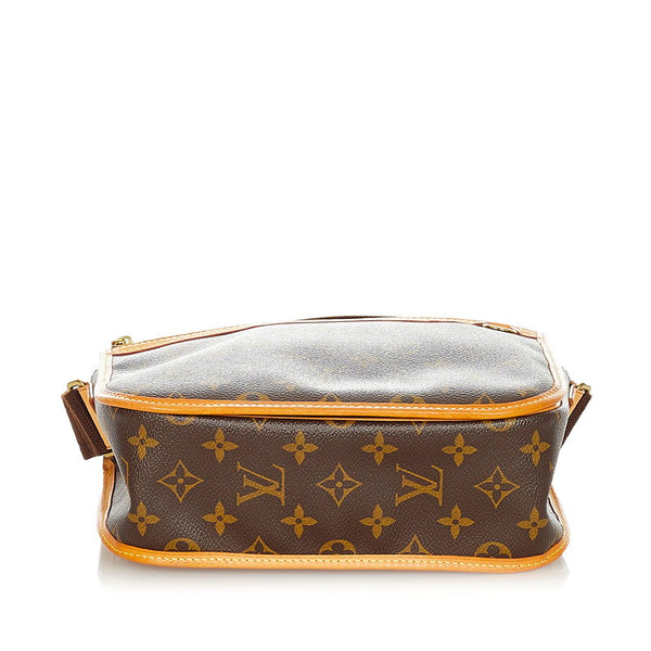 ルイ ヴィトン モノグラム メッセンジャーボスフォールPM M40106 ブラウン レザー PVC 斜め掛け ショルダーバッグ レディース LOUIS VUITTON 【中古】