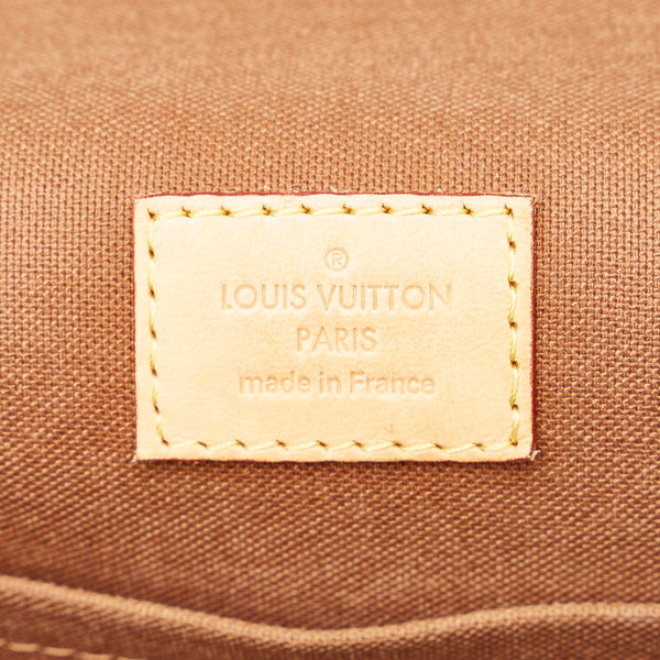 ルイ ヴィトン モノグラム メッセンジャーボスフォールPM M40106 ブラウン レザー PVC 斜め掛け ショルダーバッグ レディース LOUIS VUITTON 【中古】