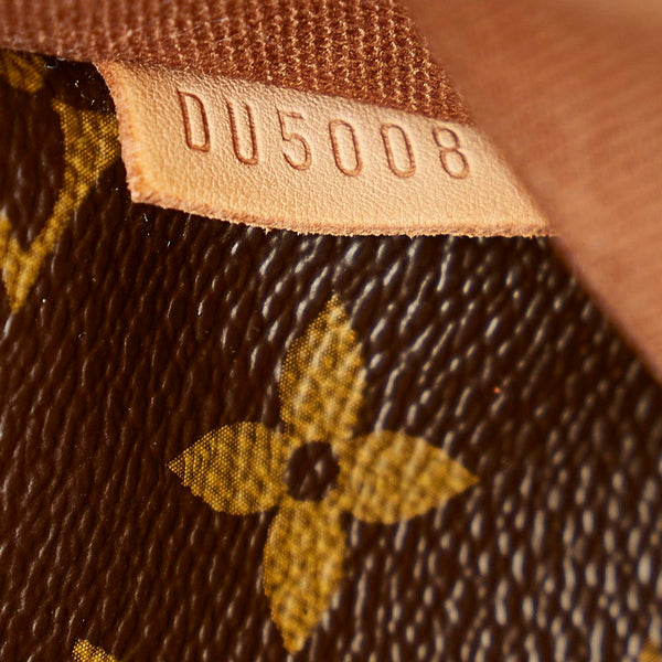 ルイ ヴィトン モノグラム メッセンジャーボスフォールPM M40106 ブラウン レザー PVC 斜め掛け ショルダーバッグ レディース LOUIS VUITTON 【中古】