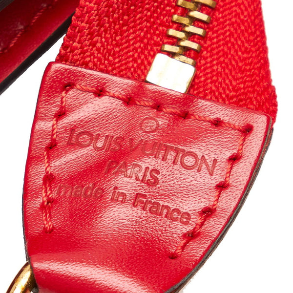 ルイ ヴィトン エピ ポシェットアクセソワール M52947 レッド レザー ポーチ レディース LOUIS VUITTON 【中古】