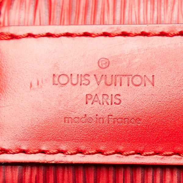 ルイ ヴィトン エピ サックデポール M80197 レッド レザー ショルダーバッグ ユニセックス LOUIS VUITTON 【中古】