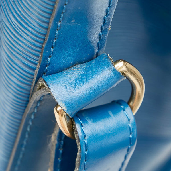 ルイ ヴィトン エピ ノエ M44005 ブルー レザー 肩掛け ショルダーバッグ レディース LOUIS VUITTON 【中古】