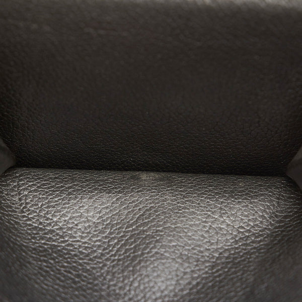 ルイ ヴィトン ポルトフォイユ ロックミー M64309 ブラック シルバー レザー 三つ折り財布 メンズ LOUIS VUITTON 【中古】
