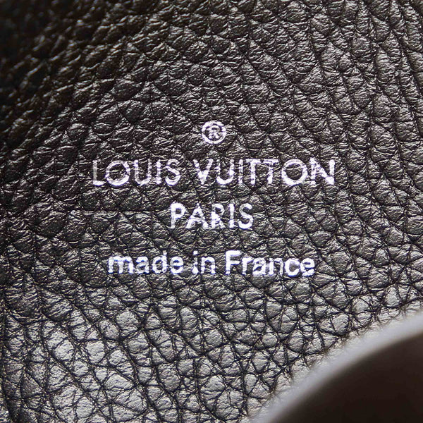 ルイ ヴィトン ポルトフォイユ ロックミー M64309 ブラック シルバー レザー 三つ折り財布 メンズ LOUIS VUITTON 【中古】