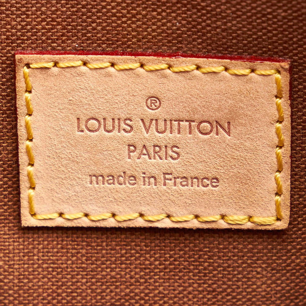 ルイ ヴィトン モノグラム ティヴォリGM M40144 ブラウン PVC レザー トートバッグ レディース LOUIS VUITTON 【中古】