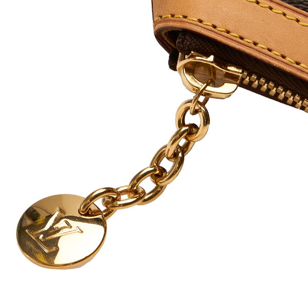 ルイ ヴィトン モノグラム ティヴォリGM M40144 ブラウン PVC レザー トートバッグ レディース LOUIS VUITTON 【中古】