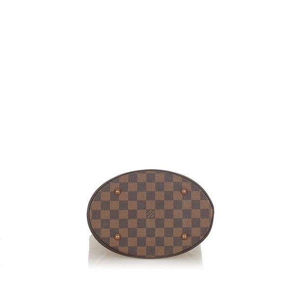 ルイ ヴィトン ダミエ マレ  N42240 ブラウン PVC レザー トートバッグ レディース LOUIS VUITTON 【中古】