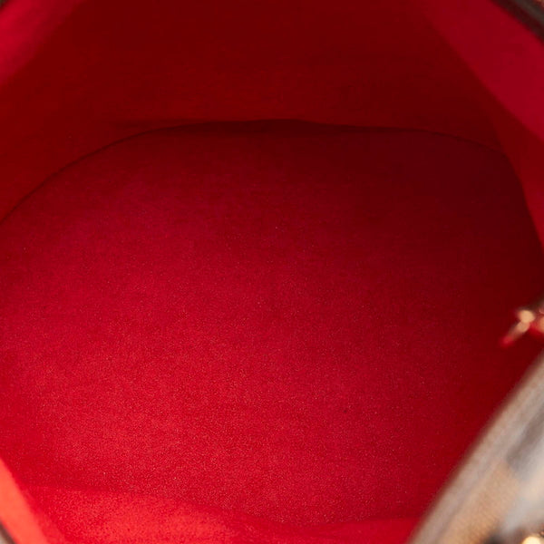 ルイ ヴィトン ダミエ マレ  N42240 ブラウン PVC レザー トートバッグ レディース LOUIS VUITTON 【中古】